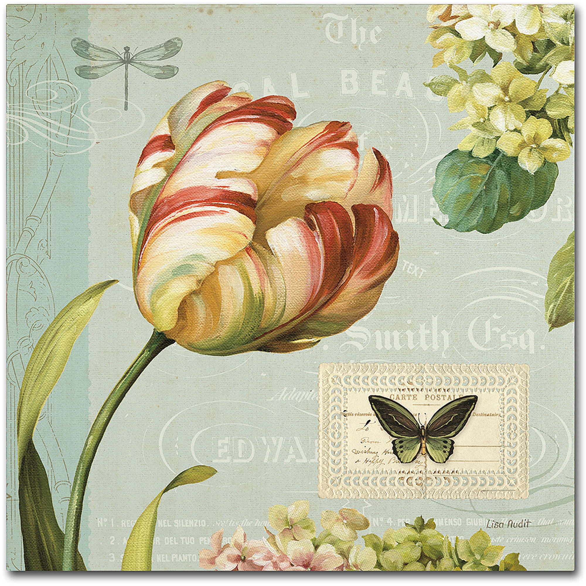 Trademark Fine Art "Mothers Treasure I" Canvas Art by Lisa Audit