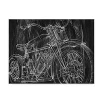 Trademark Fine Art 'Motorcycle Mechanical Sketch I' Canvas Art by Ethan Harper