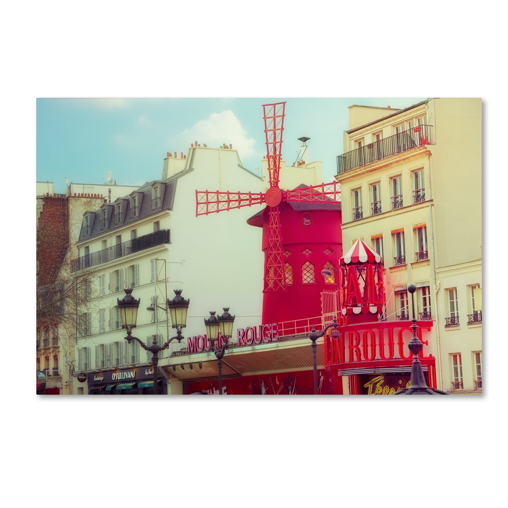 Trademark Fine Art 'Moulin Rouge' Canvas Art by Cora Niele