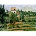 thumbnail image 1 of Trademark Fine Art "Moulin de lad Couleuvre, Pontoise" Canvas Art by Paul Cezanne, 1 of 2