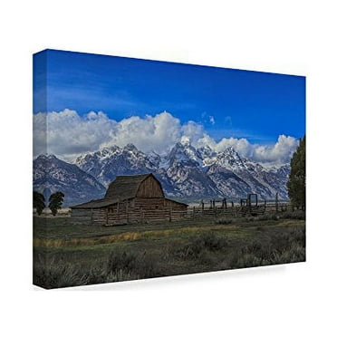 Trademark Fine Art 'Moulton Barn' Canvas Art by Galloimages Online