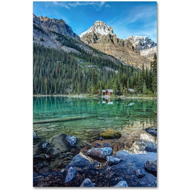 Trademark Fine Art 'Mount Huber Reflection' Canvas Art by Pierre Leclerc