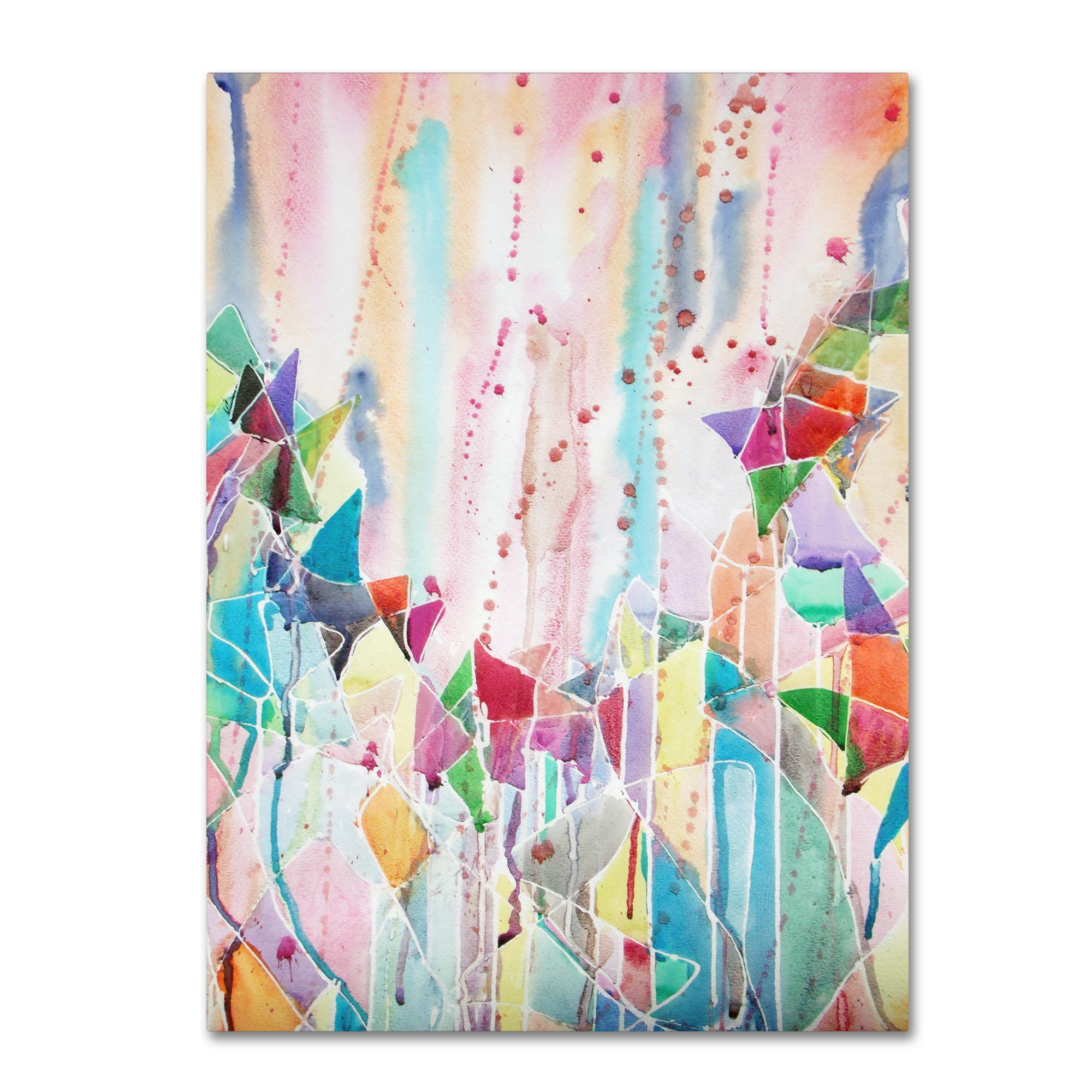Trademark Fine Art 'Mount Karimsimbi' Canvas Art by Lauren Moss