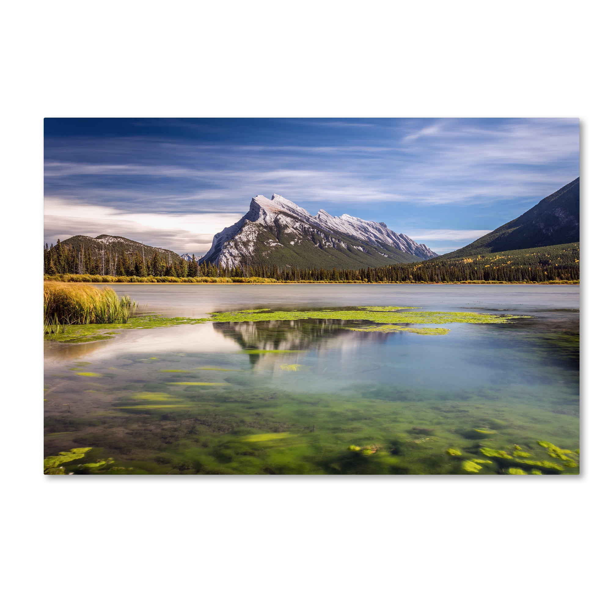 Pierre Leclerc 'Mount Rundle Banff' Canvas Art 16 x 24