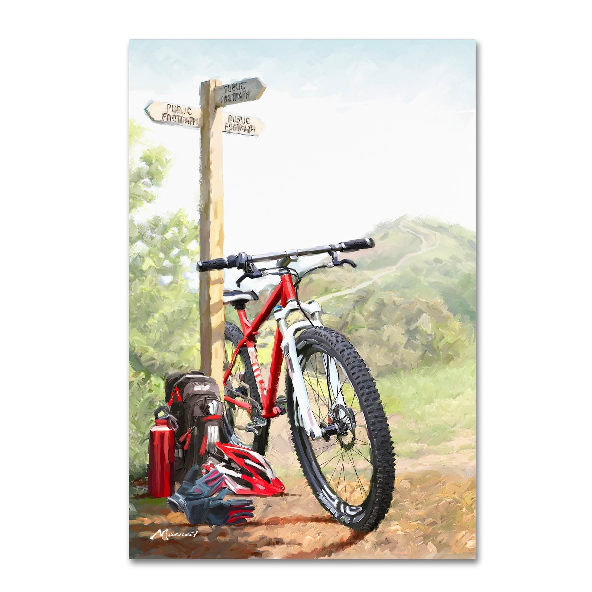 The Macneil Studio " Mountain Bike " by The Macneil Studio
