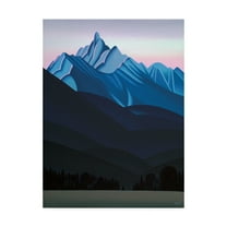 Trademark Fine Art 'Mountain Dawn' Canvas Art by Ron Parker
