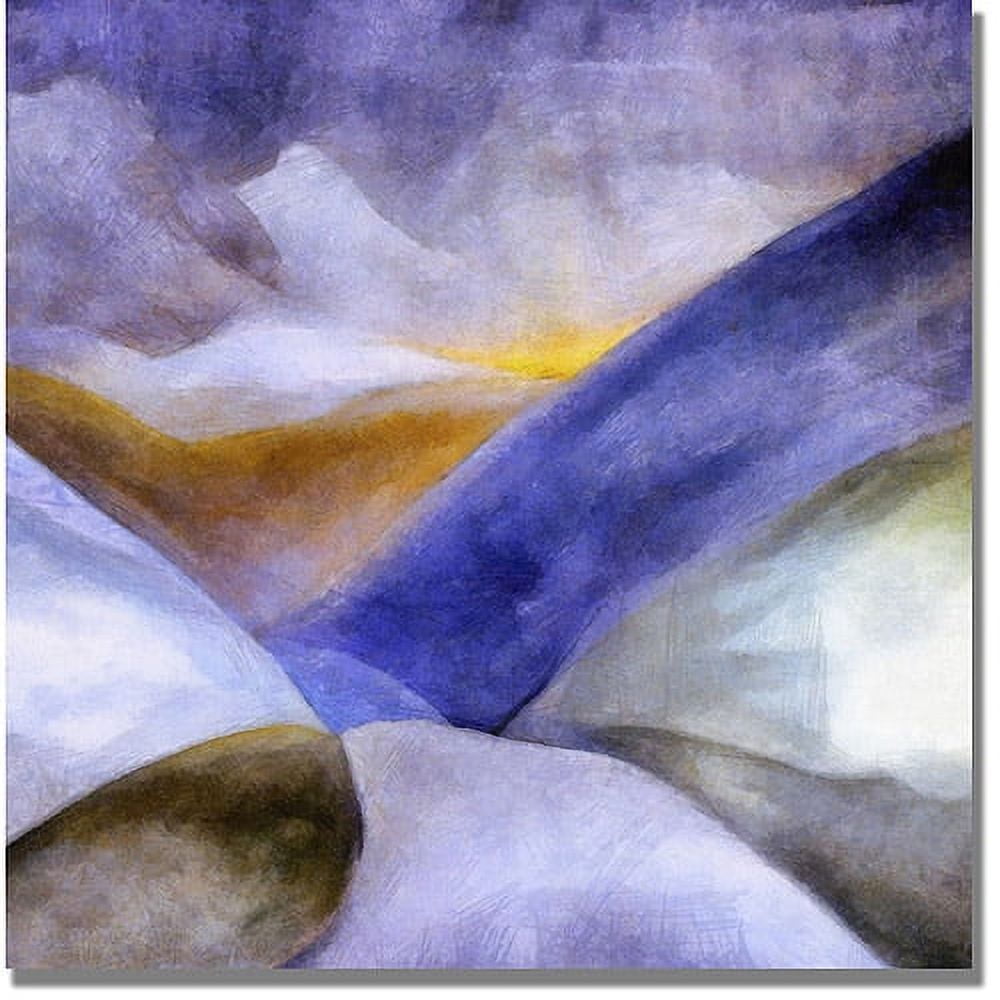 Trademark Fine Art "Mountain Landscape" Canvas Art by Michelle Calkins