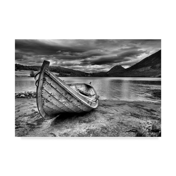 Trademark Fine Art 'Mountain Rustic Norway 1' Canvas Art by Maciej Duczynski