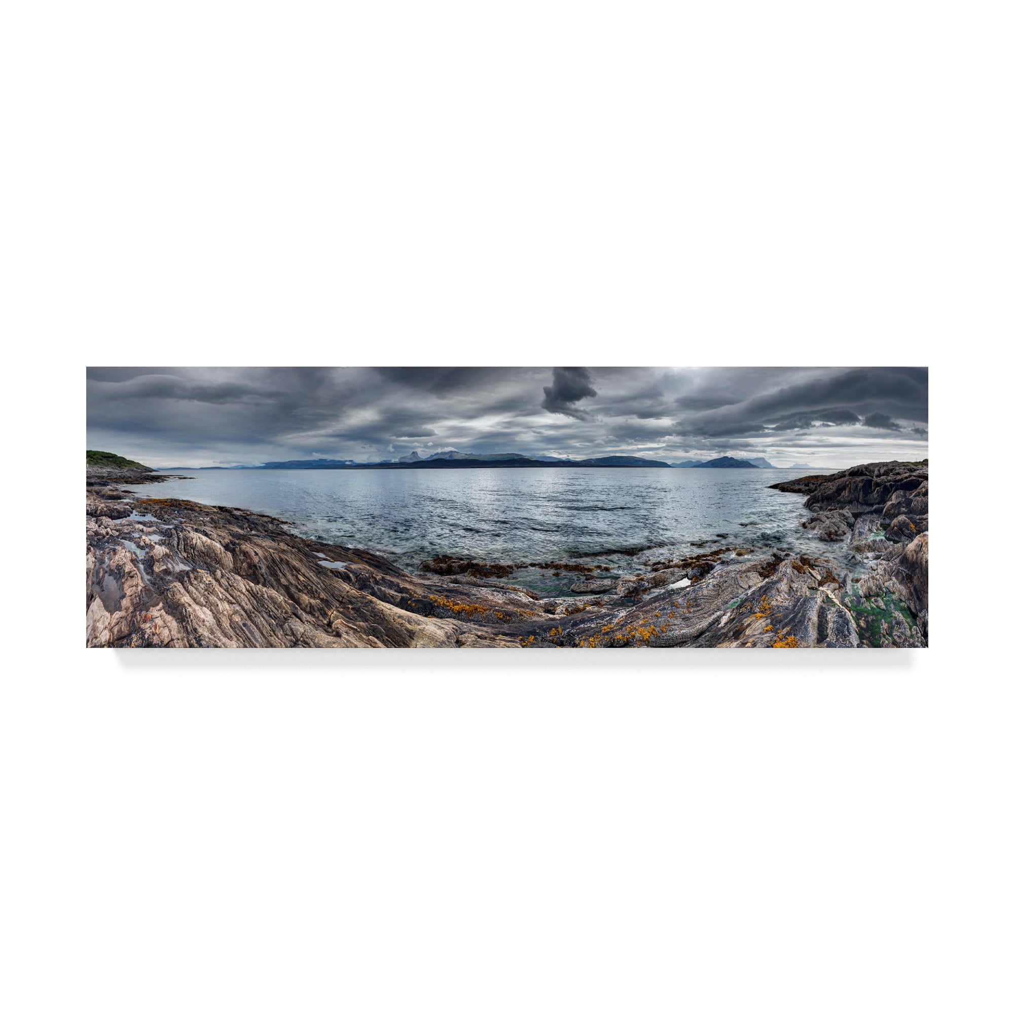 Trademark Fine Art 'Mountain Rustic Norway 21' Canvas Art by Maciej Duczynski