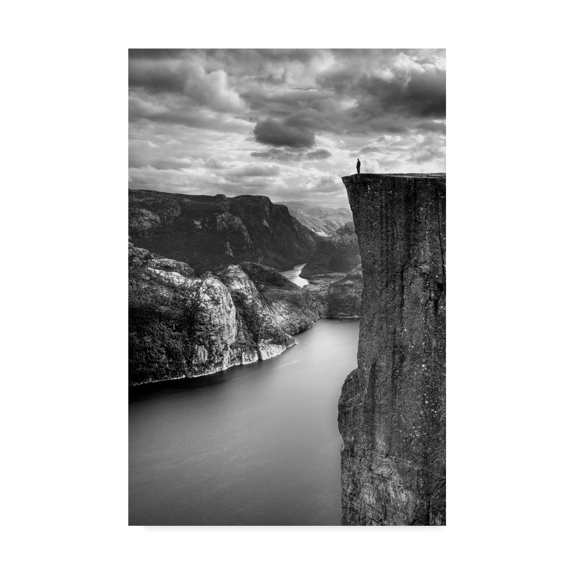 Trademark Fine Art 'Mountain Rustic Norway 27' Canvas Art by Maciej Duczynski