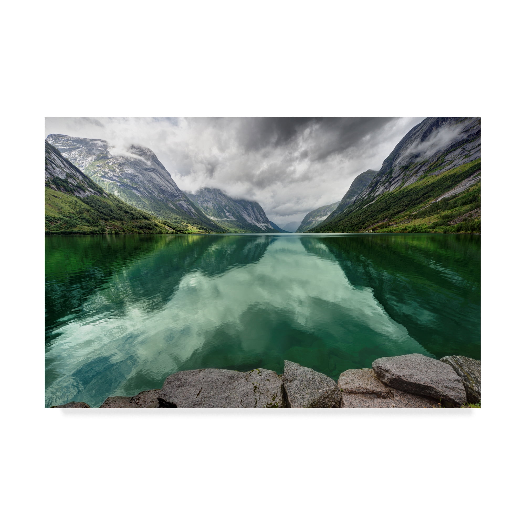 Trademark Fine Art 'Mountain Rustic Norway 28' Canvas Art by Maciej Duczynski