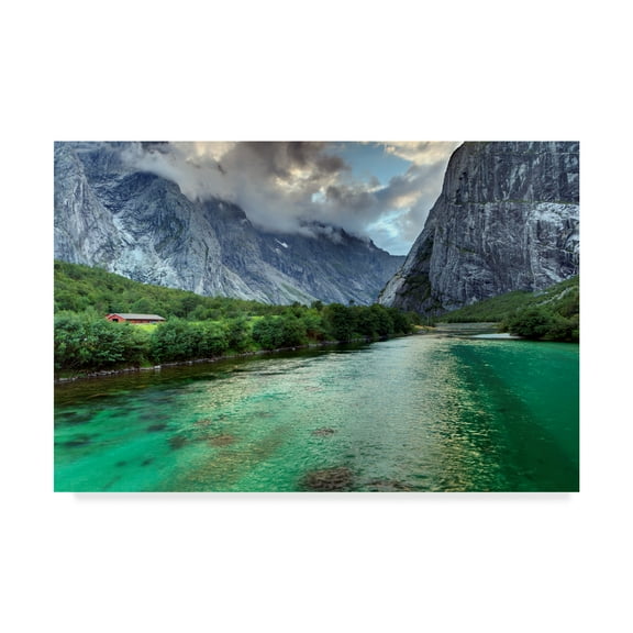 Trademark Fine Art 'Mountain Rustic Norway 34' Canvas Art by Maciej Duczynski