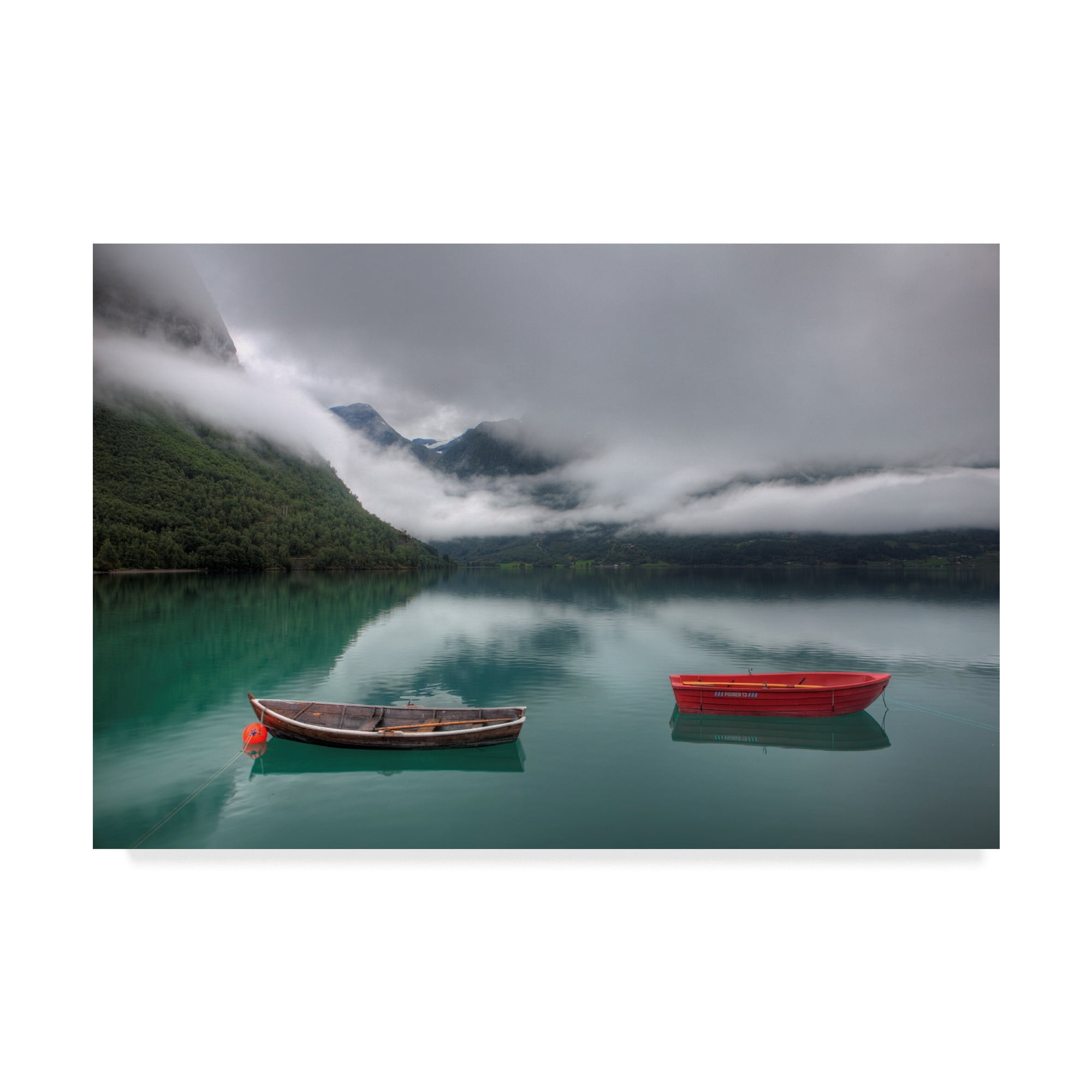 Trademark Fine Art 'Mountain Rustic Norway 7' Canvas Art by Maciej Duczynski