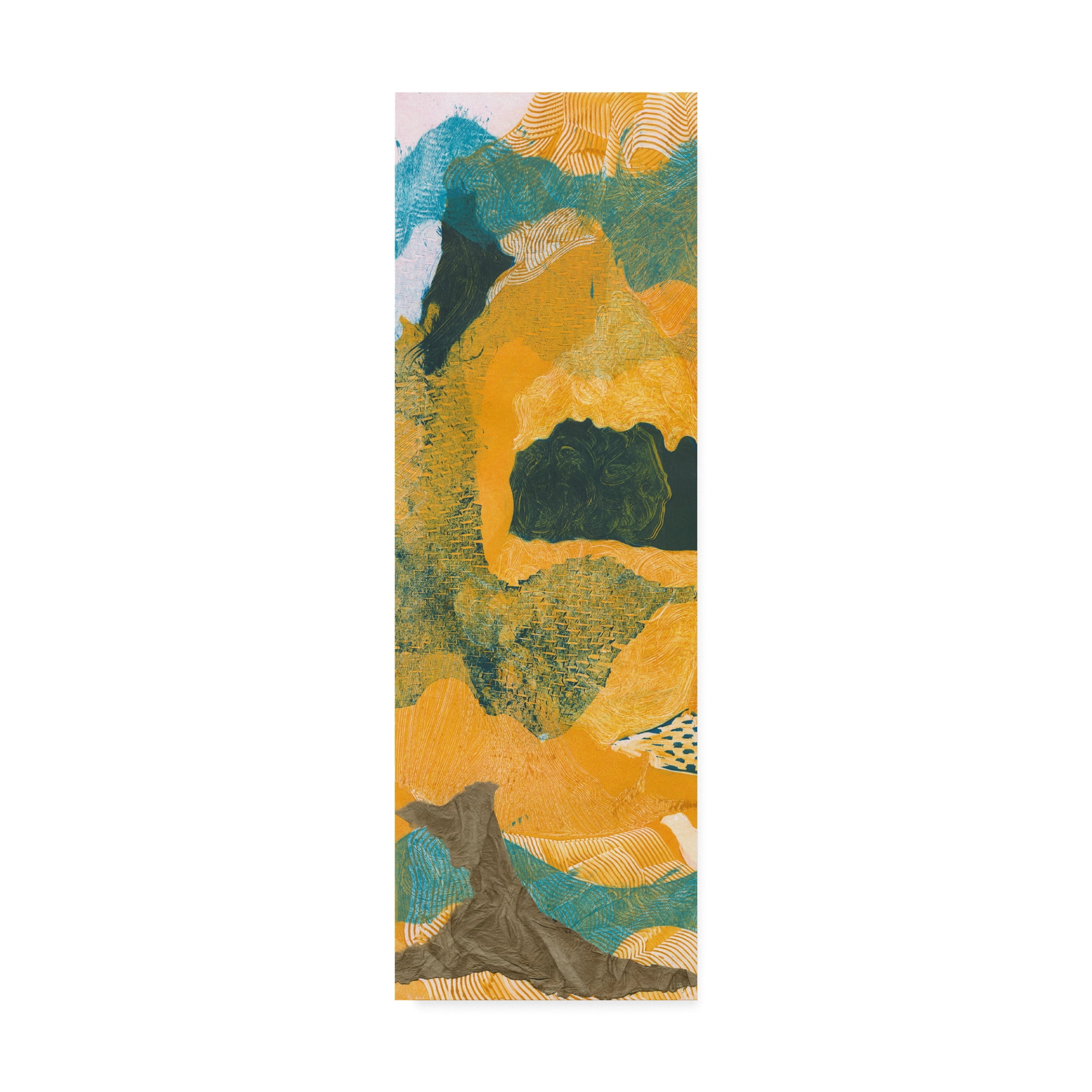 Trademark Fine Art 'Mountain Shapes I' Canvas Art by Carolyn Roth