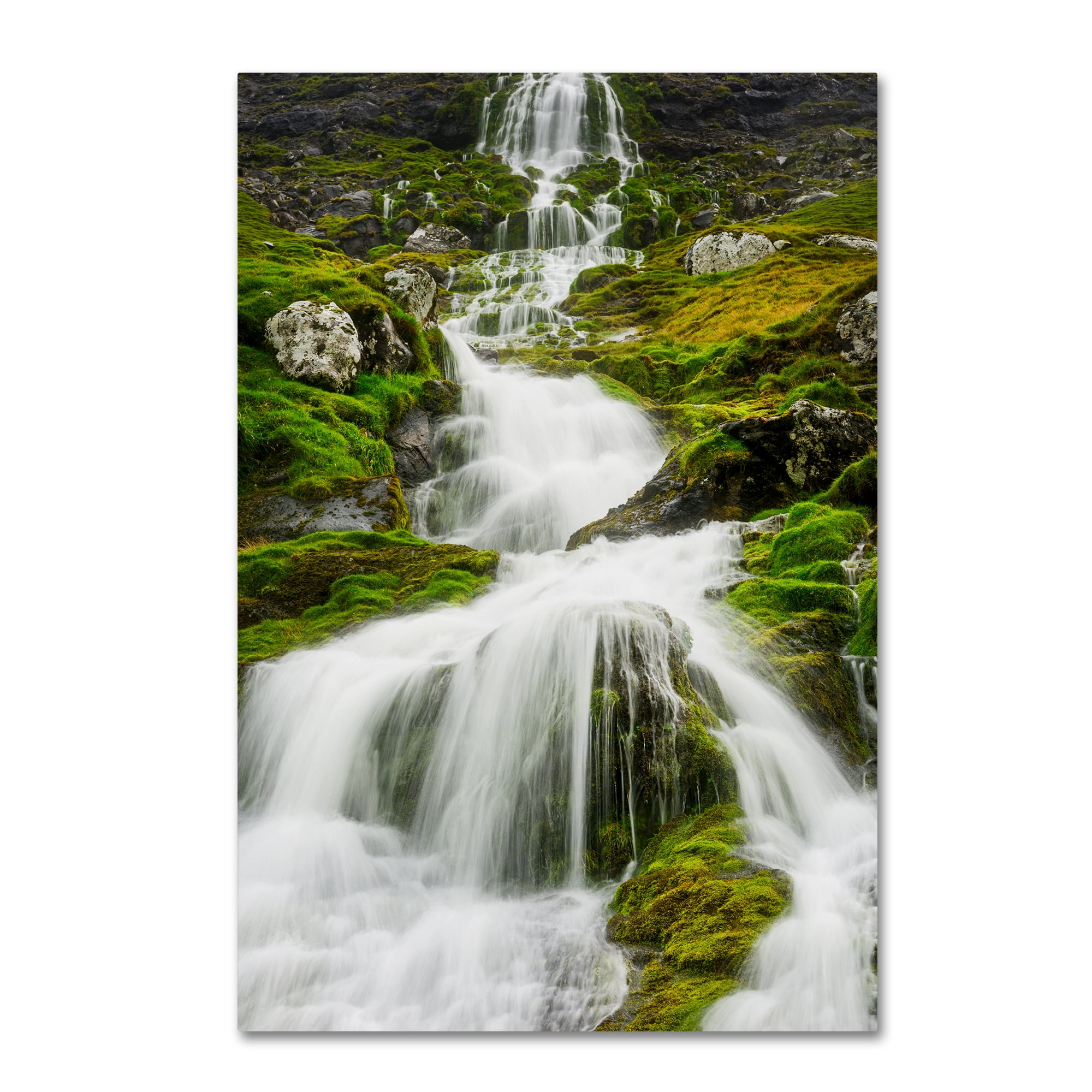 Trademark Fine Art 'Mountain is Dripping' Canvas Art by Philippe Sainte-Laudy