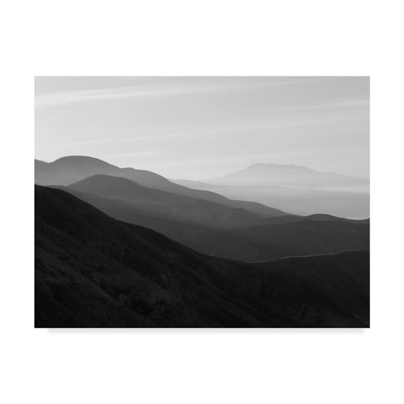 Trademark Fine Art 'Mountains And Haze I' Canvas Art by Jim Christensen