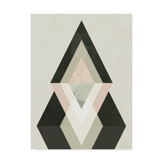 Trademark Fine Art 'Mountains Beyond Mountains II' Canvas Art by Green Lili