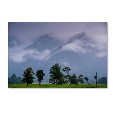 Trademark Fine Art 'Mountains in the Midst' Canvas Art by Dan Ballard