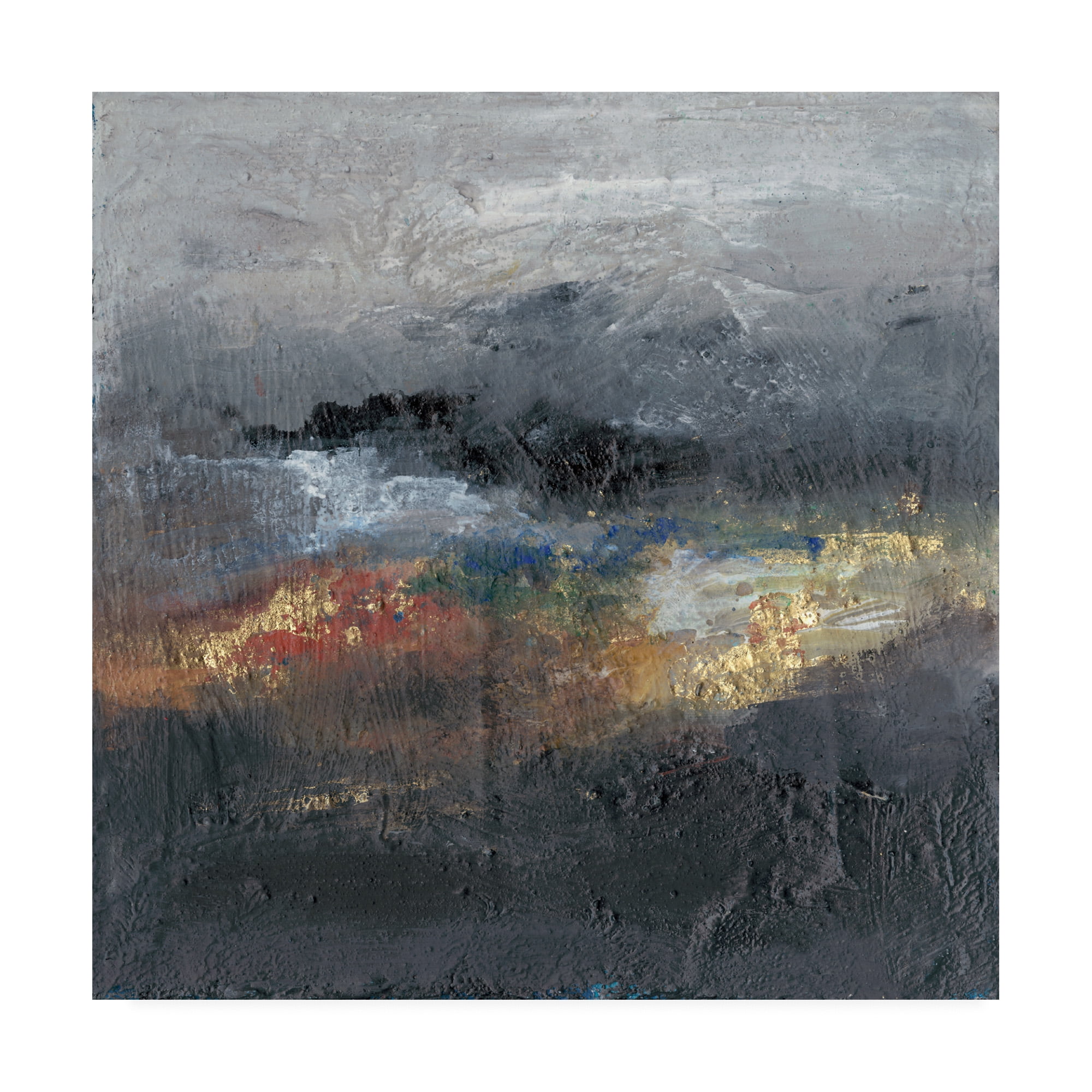 Trademark Fine Art 'Mountains in the Mist III' Canvas Art by Joyce Combs
