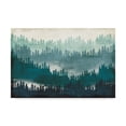 thumbnail image 1 of Trademark Fine Art 'Mountainscape Blue' Canvas Art by Michael Mullan, 1 of 3