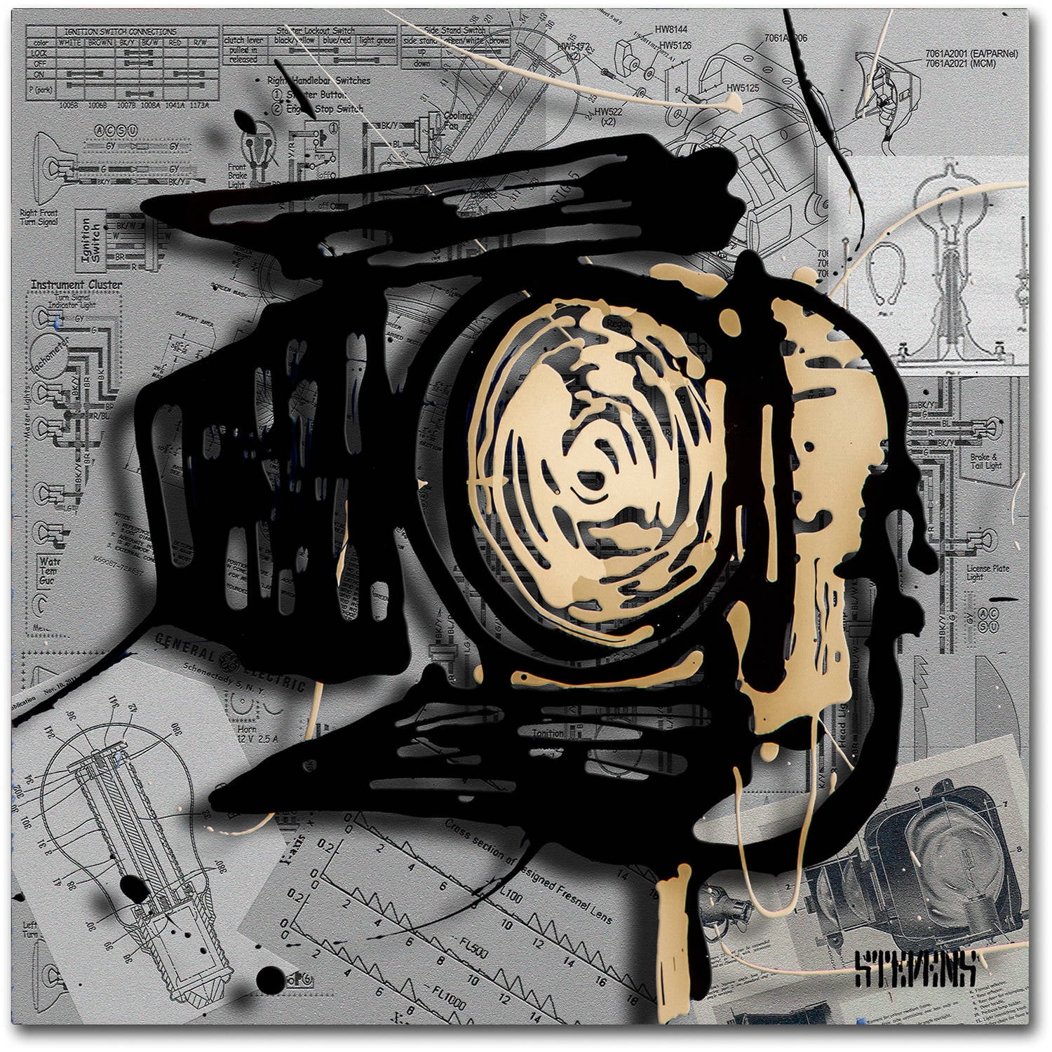 Trademark Fine Art "Movie Light" Canvas Art by Roderick Stevens