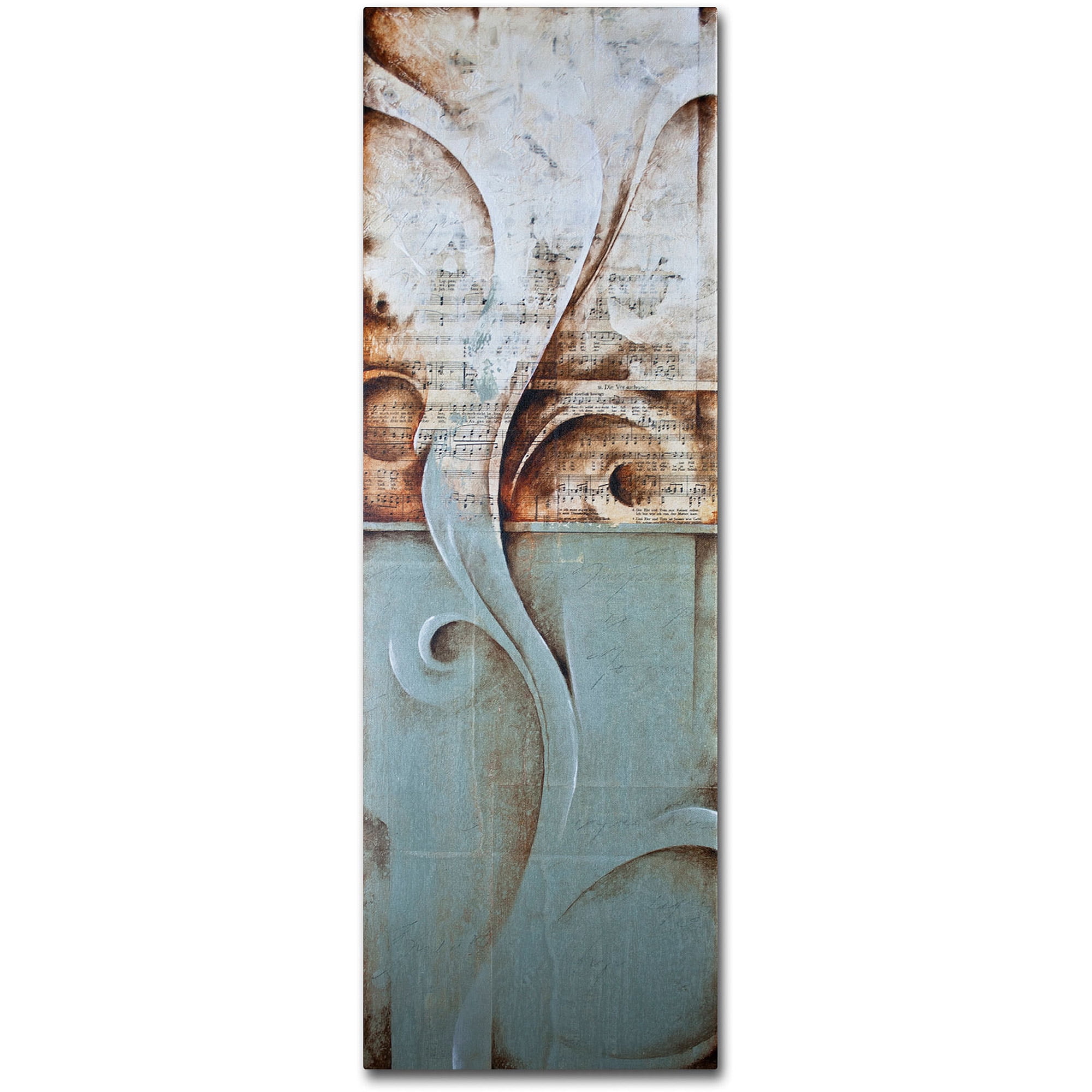 Trademark Fine Art "Mozart Sounds" Canvas Art by CH Studios
