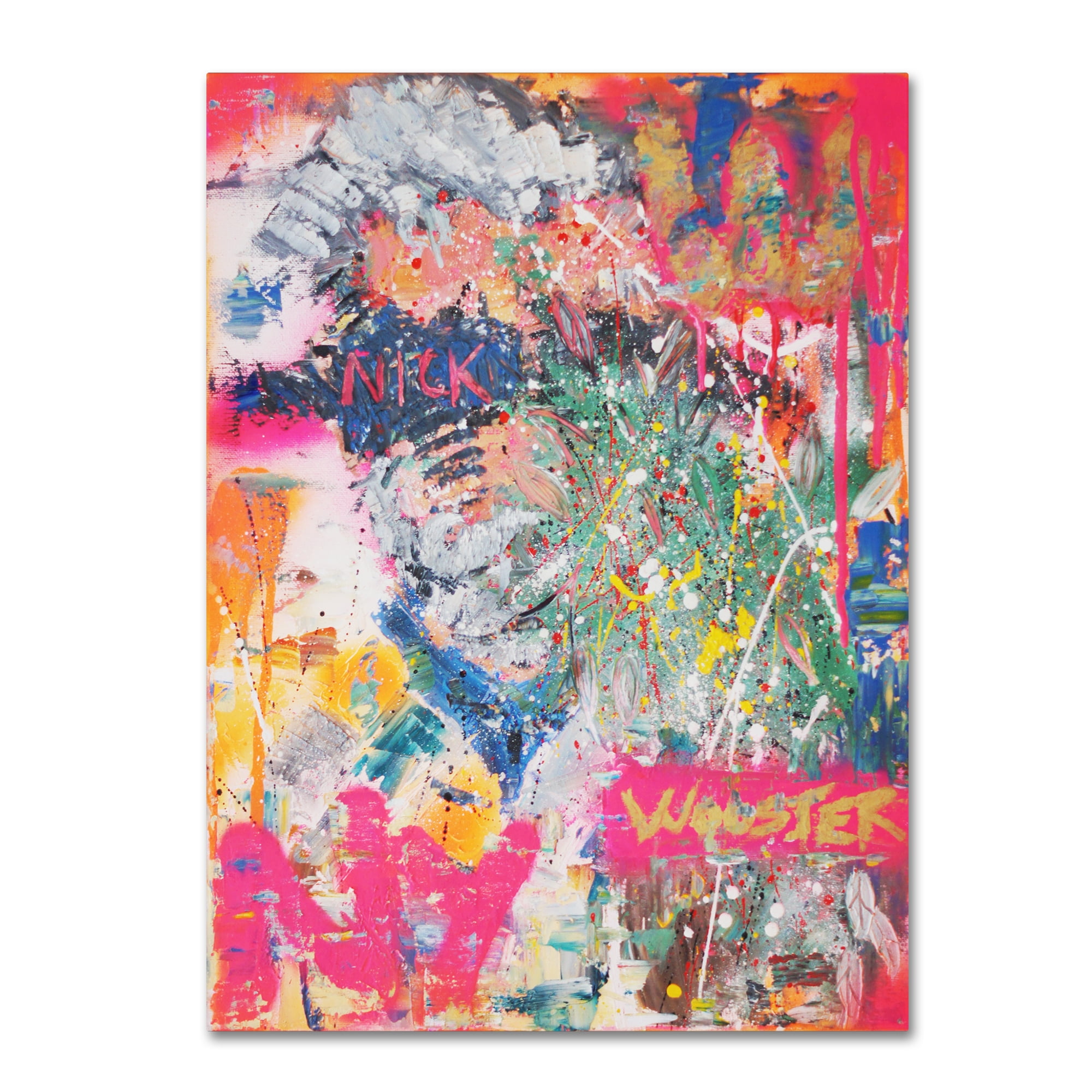 Trademark Fine Art 'Mr. Wooster' Canvas Art by Sr.LaSso
