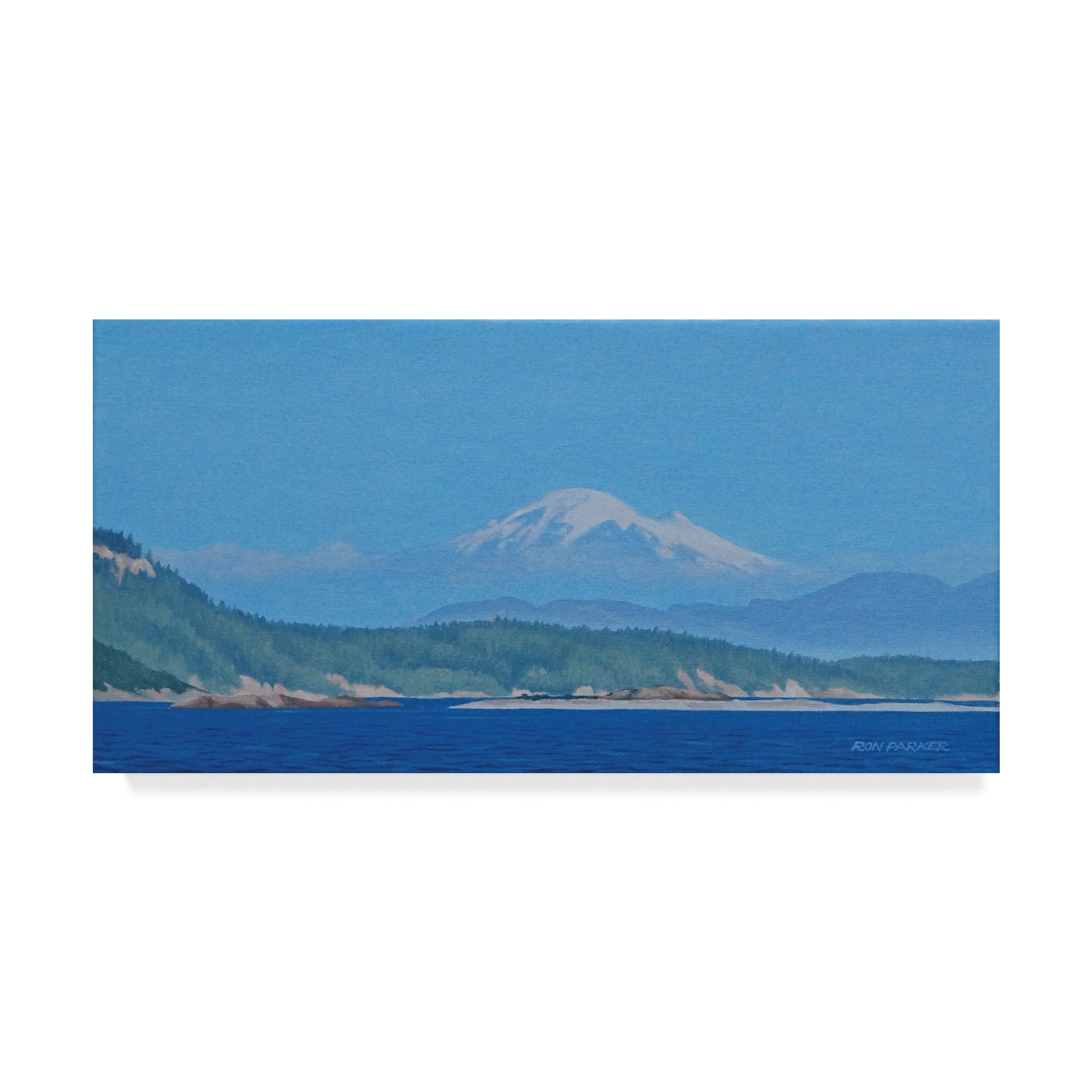 Ron Parker Coastal Landscape Gallery-Wrapped Canvas Art with Wood Frame