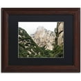 thumbnail image 1 of Trademark Fine Art "Mt Huashan IV" Canvas Art by Philippe Hugonnard, Black Matte, Wood Frame, 1 of 4