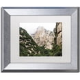 thumbnail image 1 of Trademark Fine Art "Mt Huashan IV" Canvas Art by Philippe Hugonnard, White Matte, Silver Frame, 1 of 3