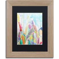 Trademark Fine Art "Mt. Whitney's Elbert" Canvas Art by Lauren Moss Black Matte, Birch Frame