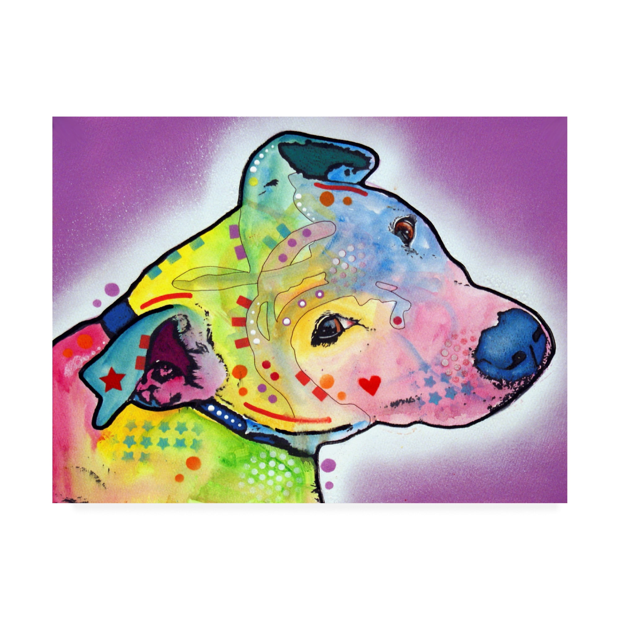 Trademark Fine Art 'Mucca Work' Canvas Art by Dean Russo