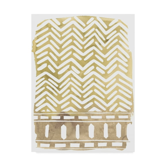 Trademark Fine Art 'Mud Cloth Motif I' Canvas Art by June Erica Vess