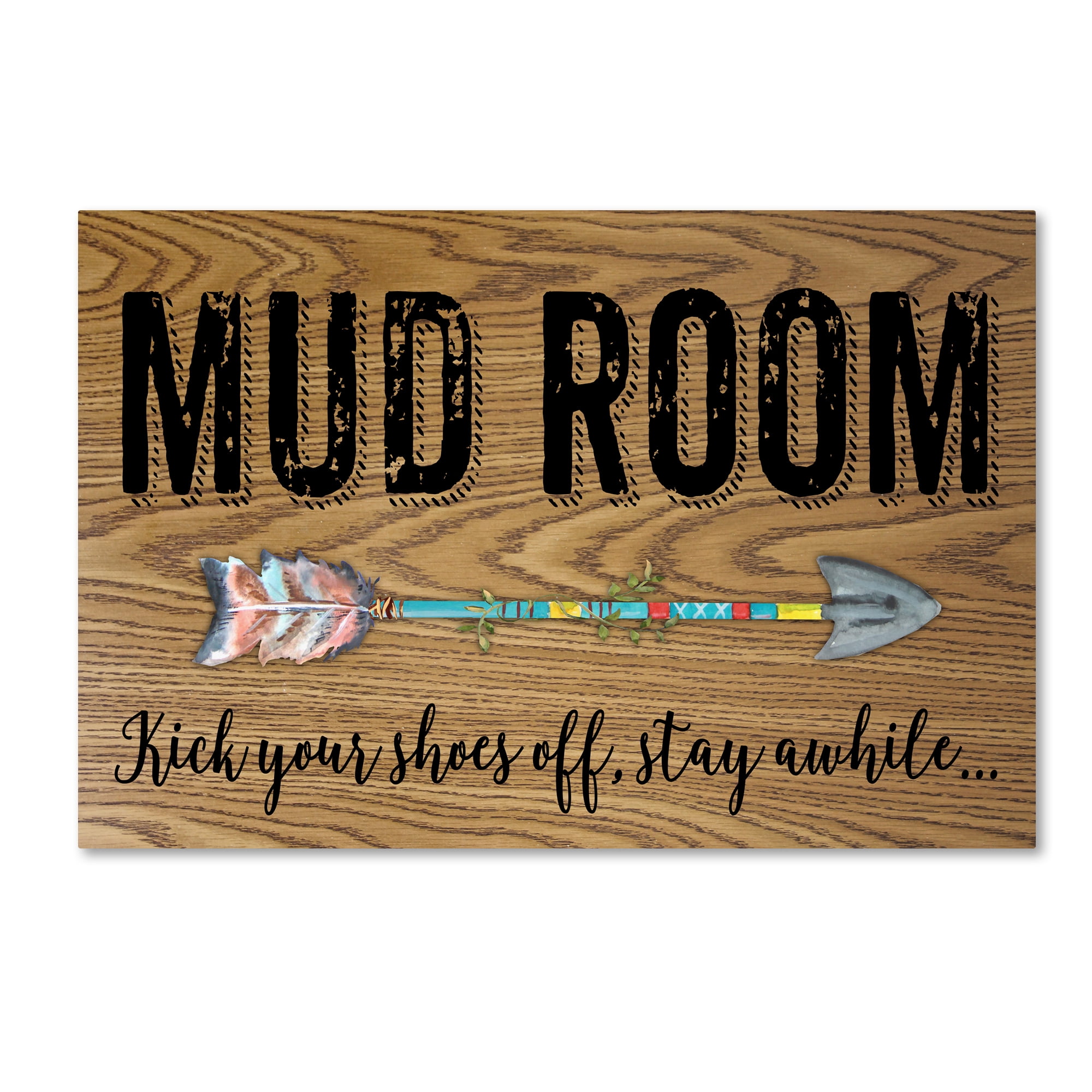 Trademark Fine Art 'Mud Room 1' Canvas Art by Jean Plout