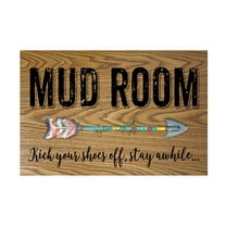 Trademark Fine Art Jean Plout Mud Room 1 Canvas Wall Art - 12x19