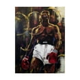 thumbnail image 1 of Trademark Fine Art 'Muhammad Ali' Canvas Art by Gregg Degroat, 1 of 3