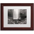 thumbnail image 1 of Trademark Fine Art "Multnomah BW" Canvas Art by Pierre Leclerc, White Matte/Wood Frame, 1 of 1