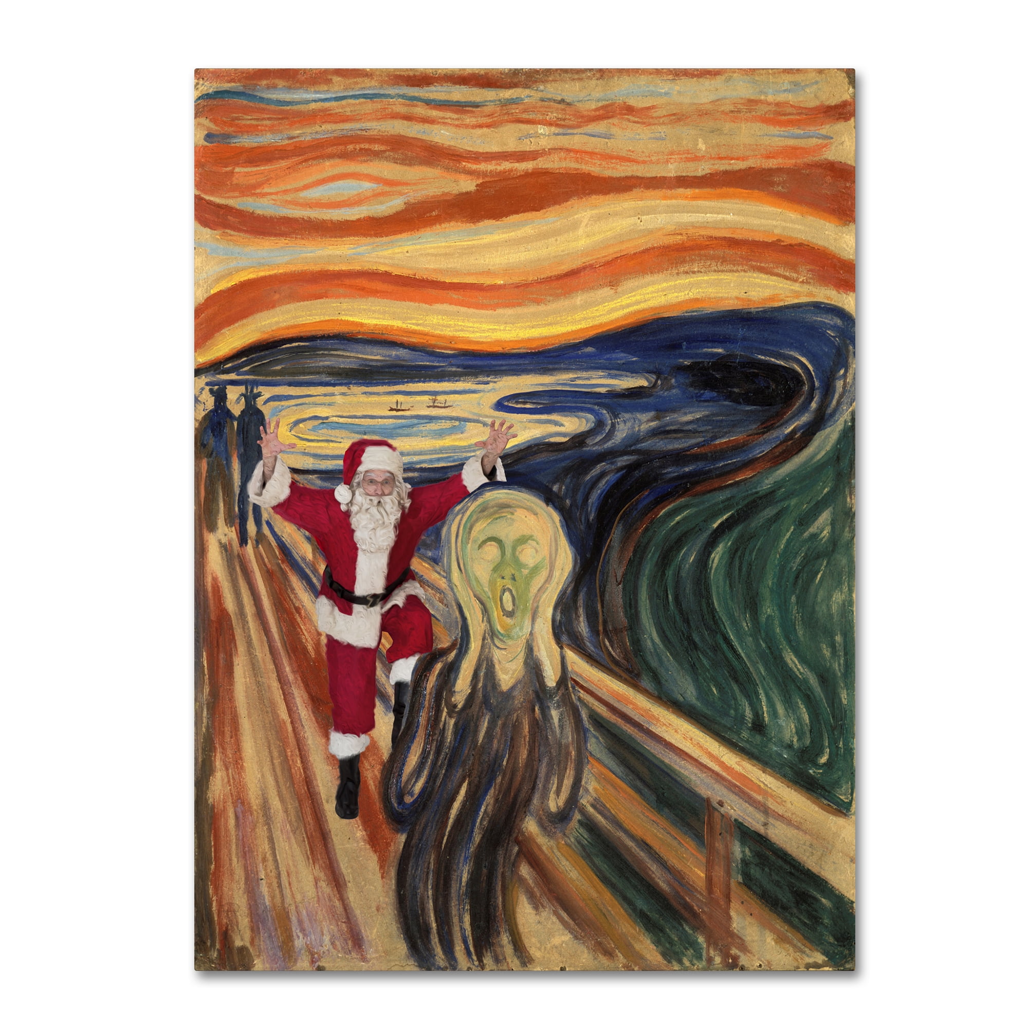 Trademark Fine Art 'Munch-The Scream' Canvas Art by Ed Wheeler
