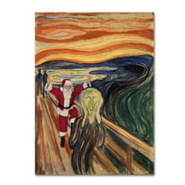 Trademark Fine Art 'Munch-The Scream' Canvas Art by Ed Wheeler