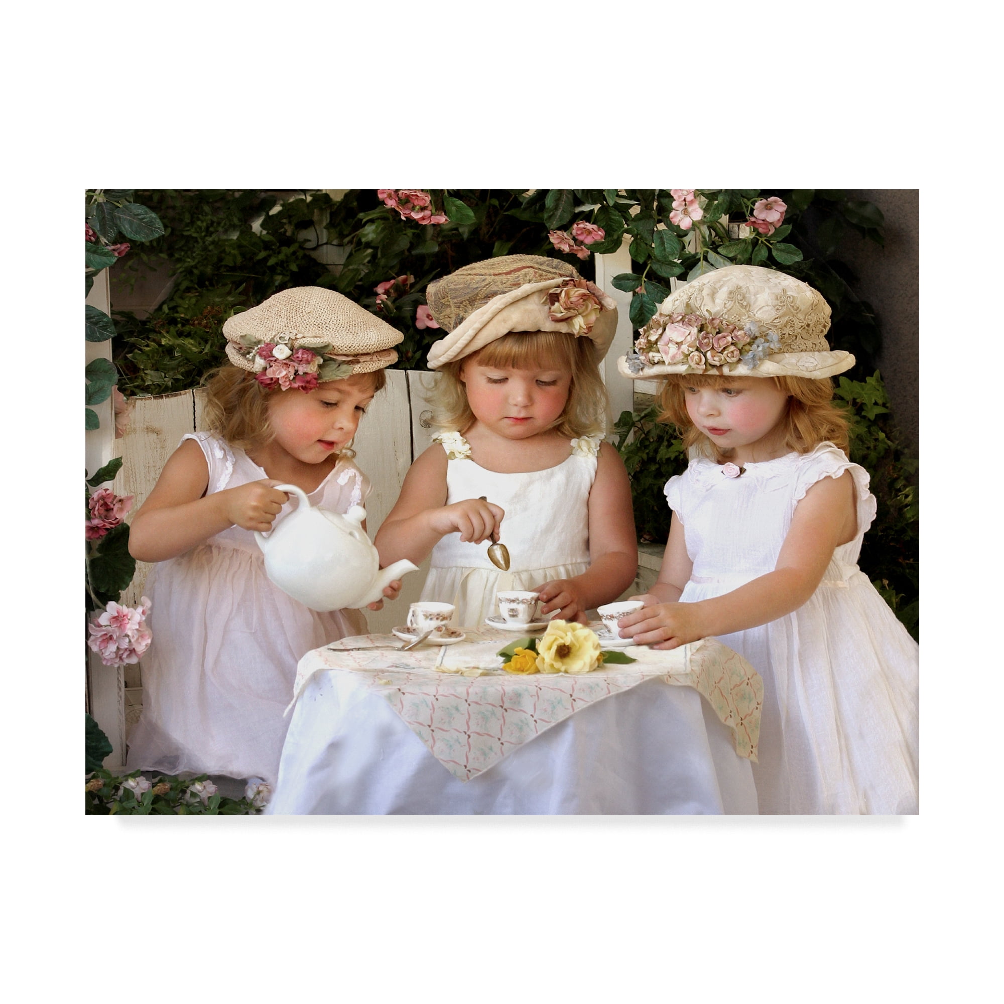 Trademark Fine Art 'Murphys Girls' Canvas Art by Sharon Forbes