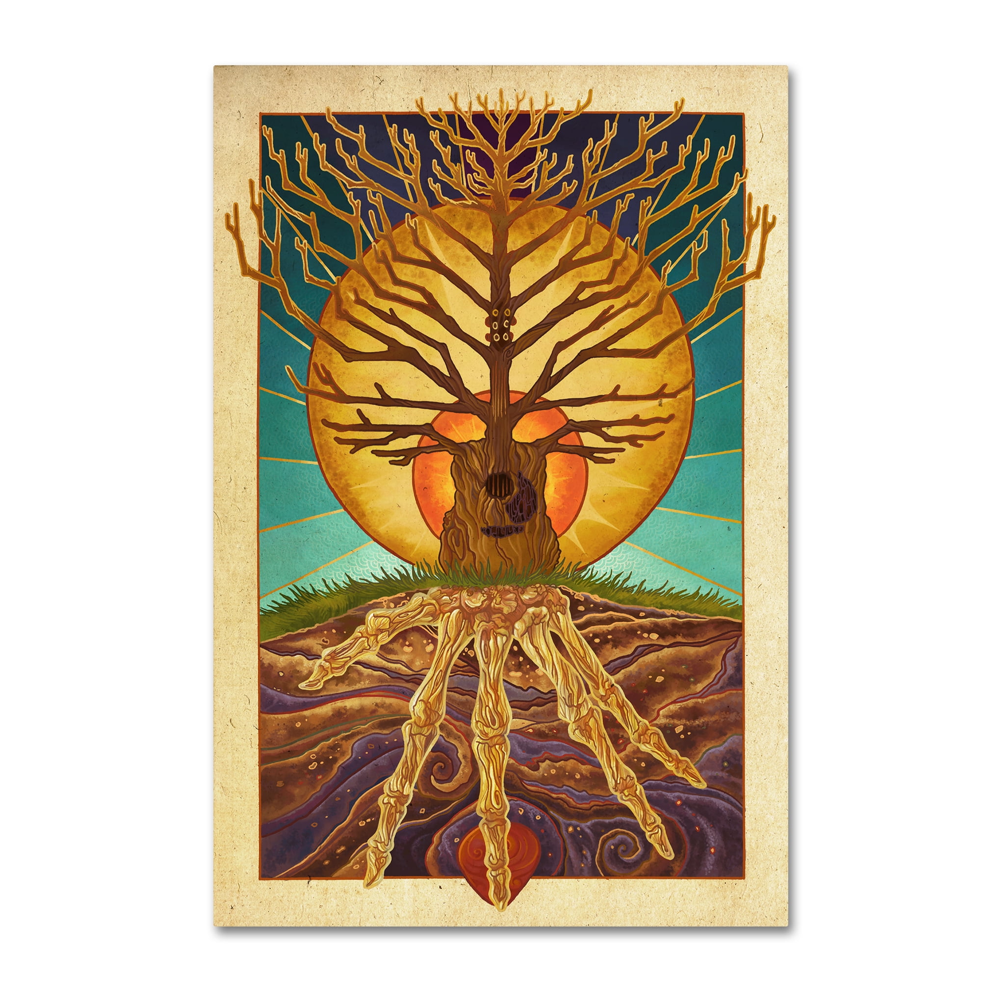 Trademark Fine Art 'Music 2' Canvas Art by Lantern Press