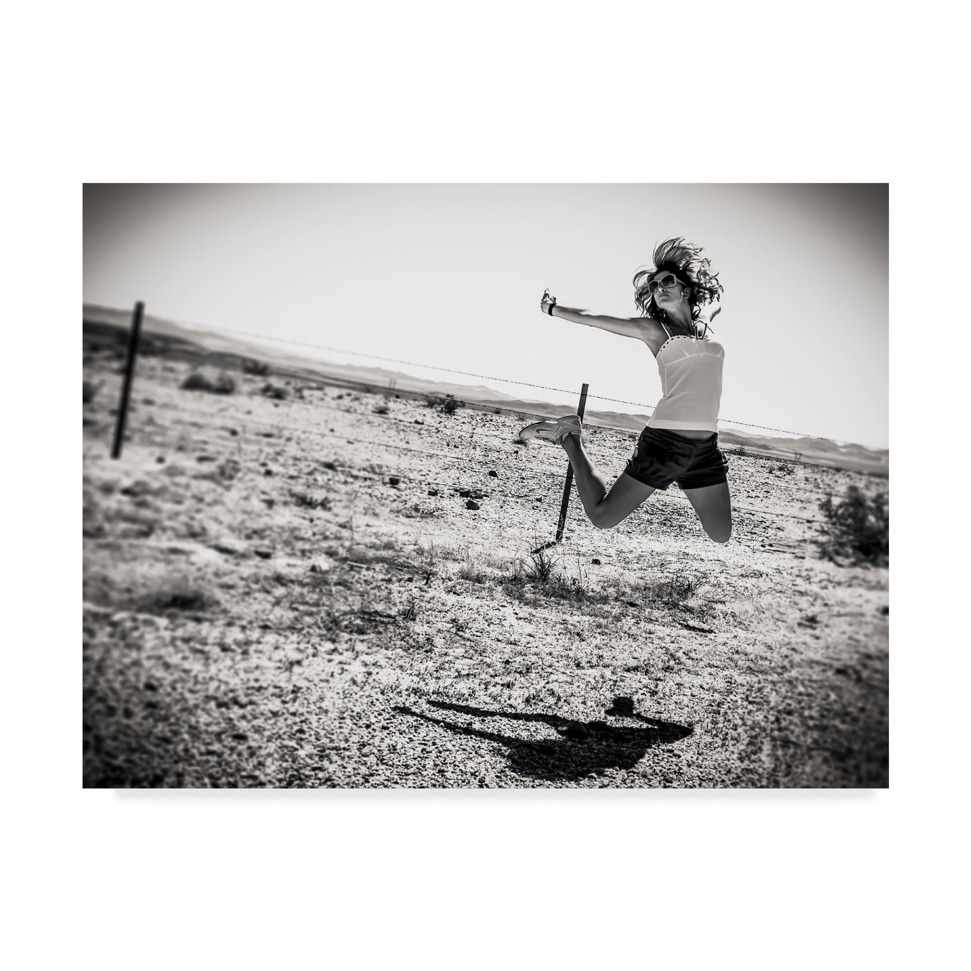 Trademark Fine Art 'Music Over The Desert' Canvas Art by Giuseppe Torre