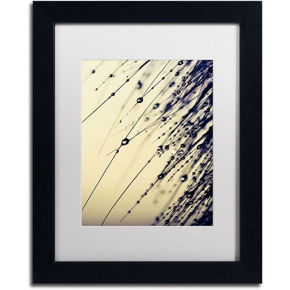Trademark Fine Art "Music of Yesterday" Canvas Art by Beata Czyzowska Young, White Matte, Black Frame