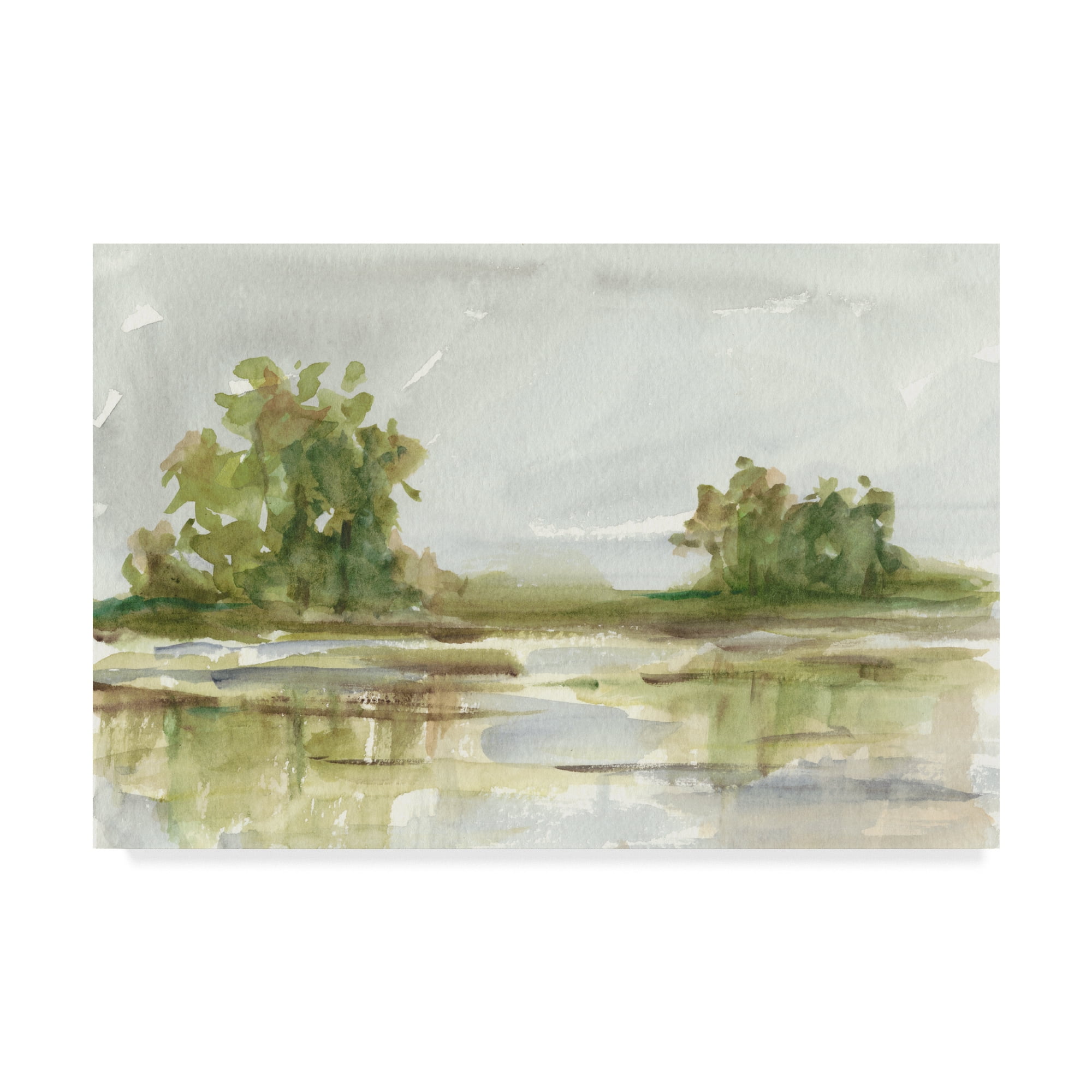 Trademark Fine Art 'Muted Watercolor I' Canvas Art by Ethan Harper