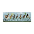 thumbnail image 1 of Trademark Fine Art Fab Funky Mutley Crew on Tandem Canvas Wall Art - 6x19, 1 of 5