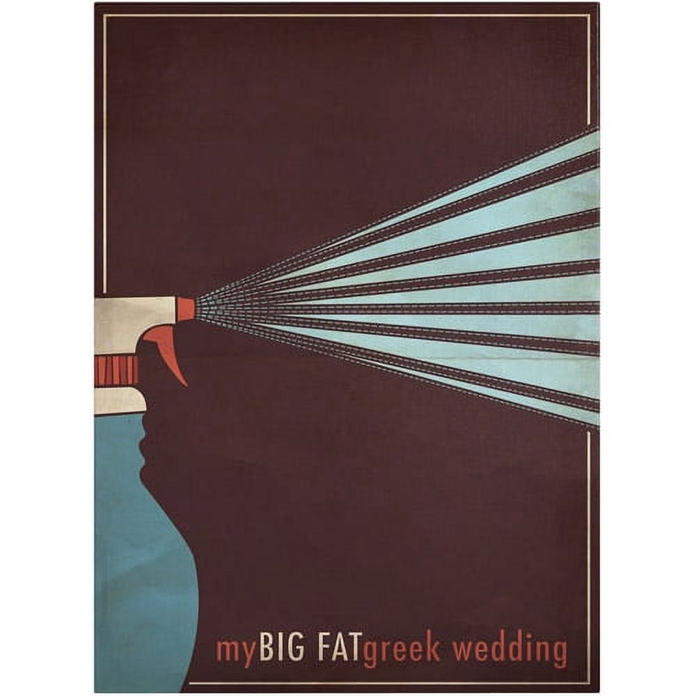 Trademark Fine Art "My Big Fat Green Wedding" Canvas Art by Megan Romo