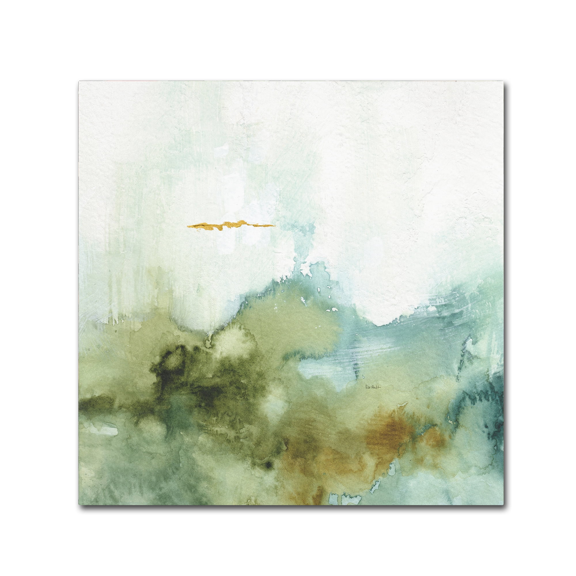 Trademark Fine Art "My Greenhouse Abstract III" Canvas Art by Lisa Audit