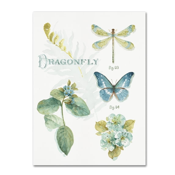 Trademark Fine Art "My Greenhouse Botanical II" Canvas Art by Lisa Audit