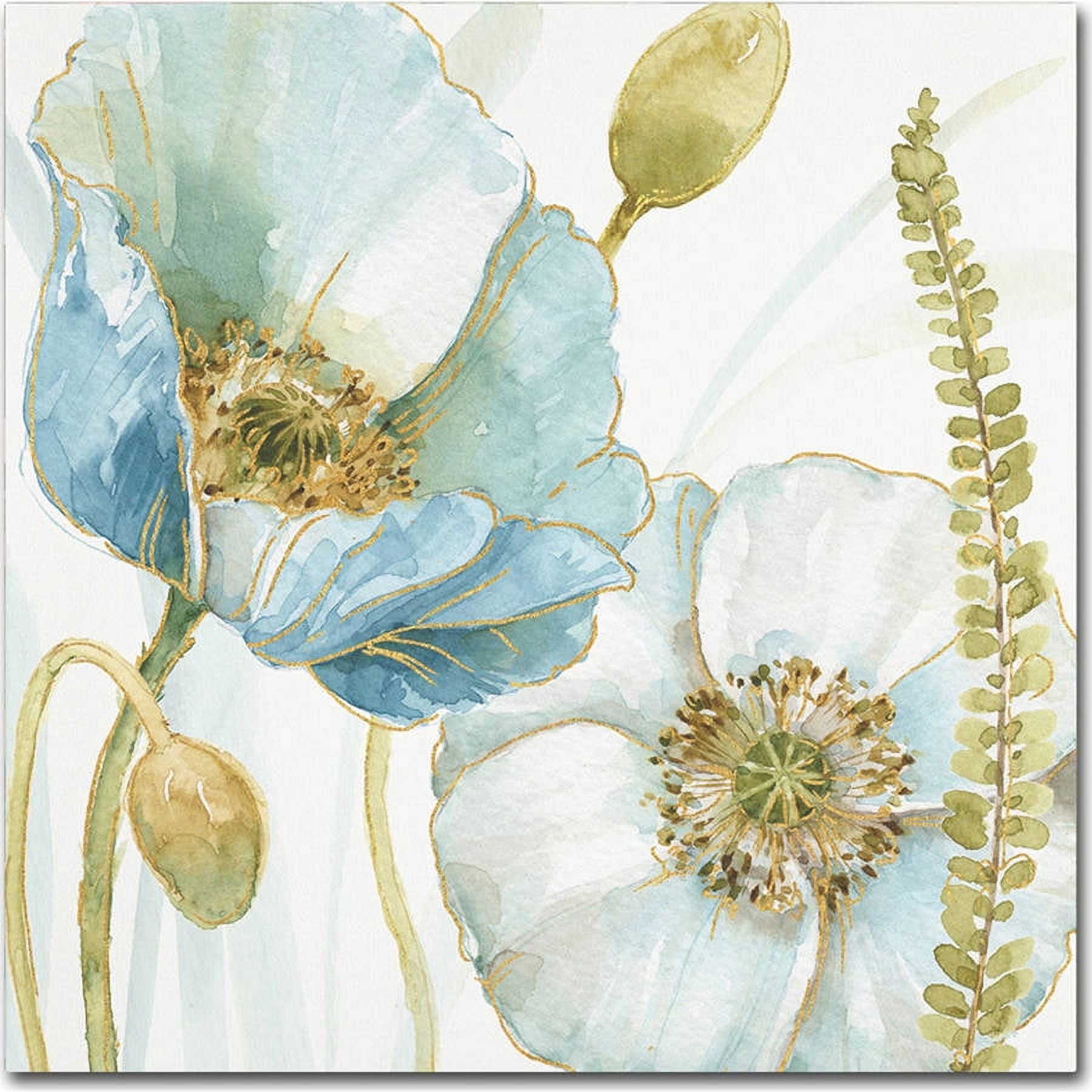 Trademark Fine Art "My Greenhouse Flowers IV" Canvas Art by Lisa Audit