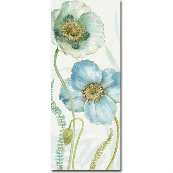 Trademark Fine Art Lisa Audit My Greenhouse Flowers IX Canvas Wall Art - 20x47